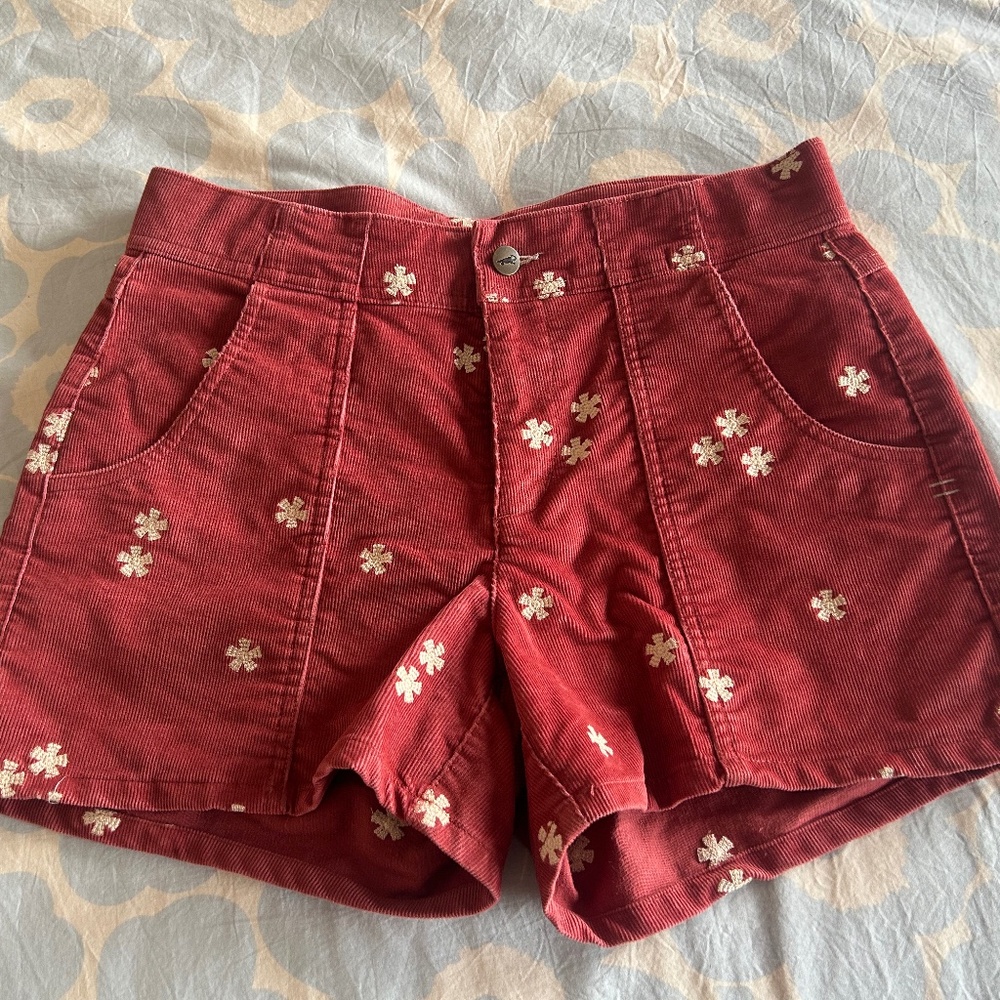 Toad & Co Corduroy Shorts, Size 8